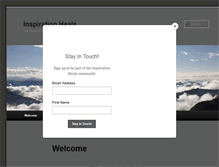 Tablet Screenshot of inspirationheals.com